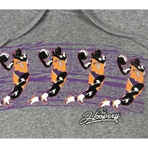 The Hoopery Kobe Bryant Legacy Hoodie Men's Size 2XL Gray